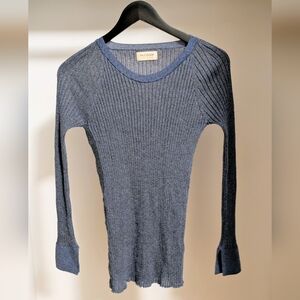 Falconeri Ribbed Metallic Sweater size small